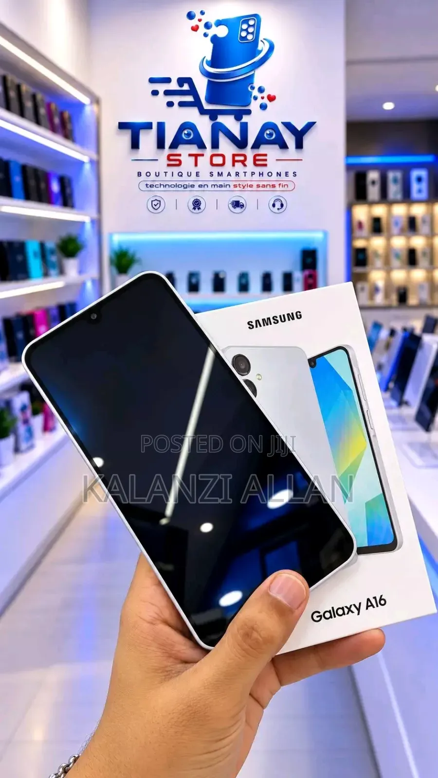 New Samsung Galaxy A16 5G 256 GB Silver