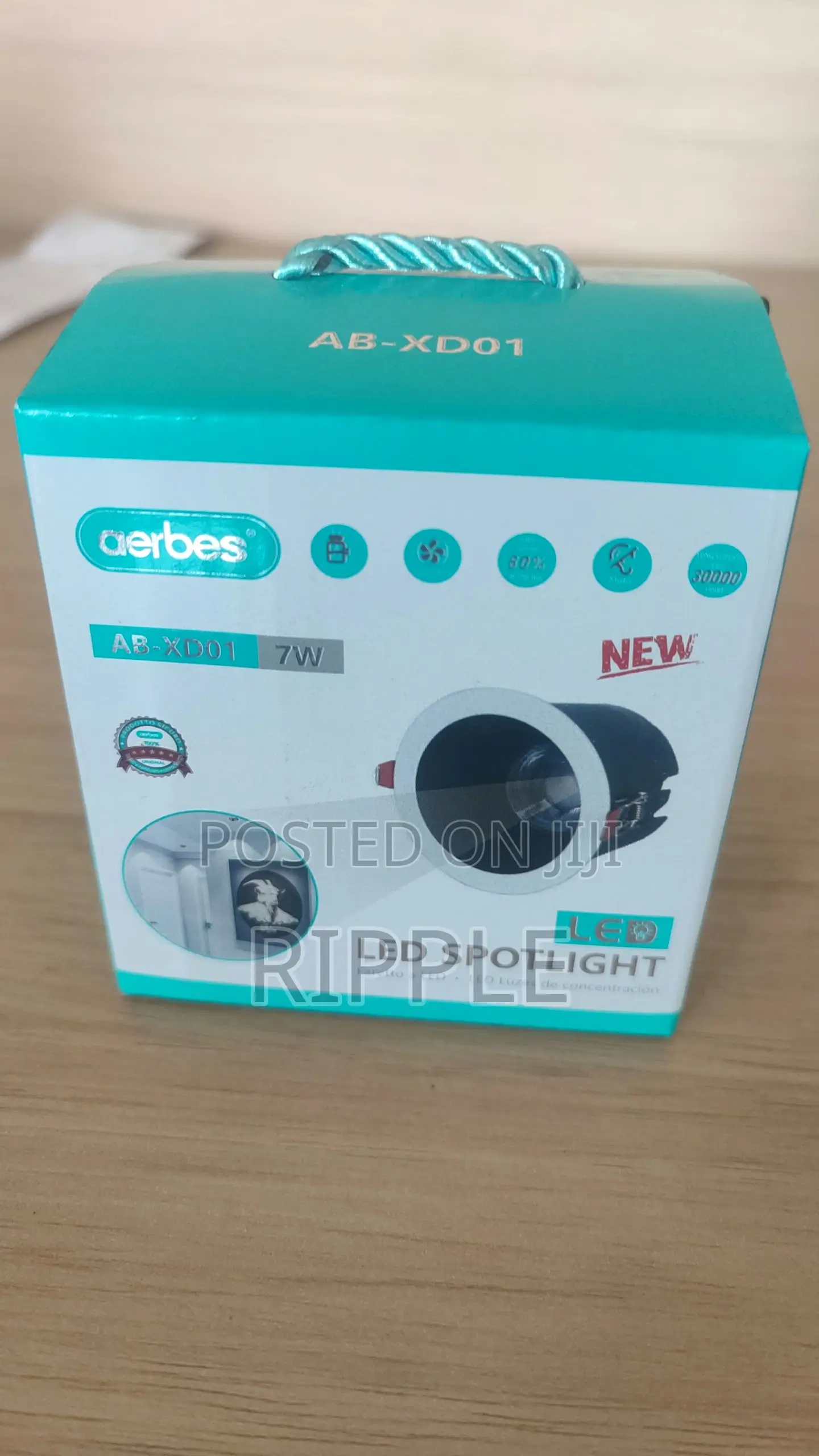 7W Deep Recessed LED Spotlight – 24° Focused Beam