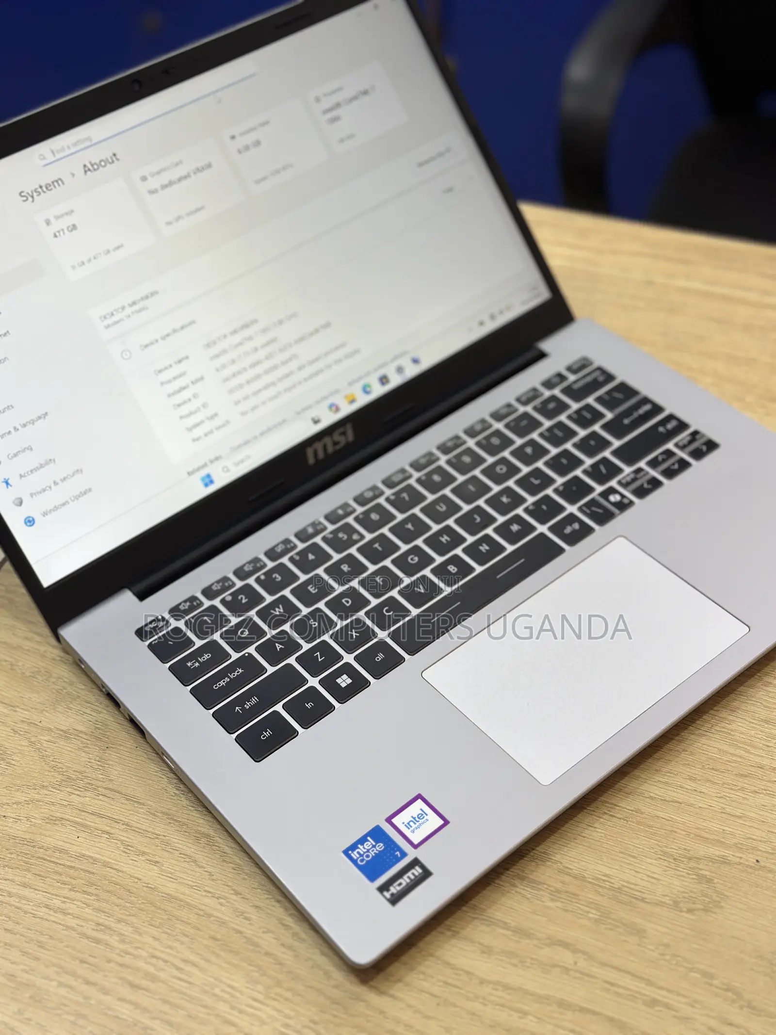 New Laptop MSI Modern 14 16GB Intel Core Ultra 7 SSD 512GB