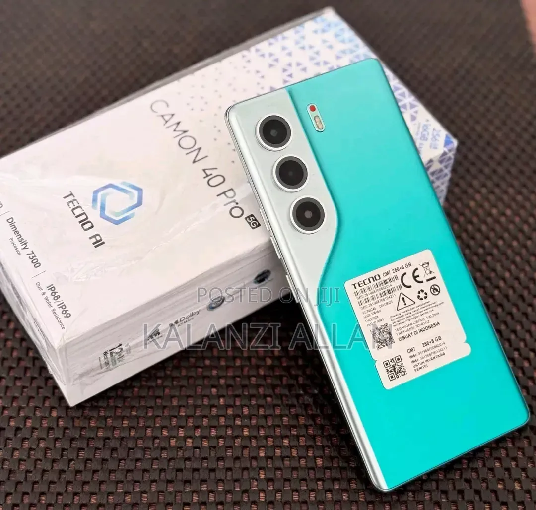 New Tecno Camon 40 Pro 5G 256 GB Green