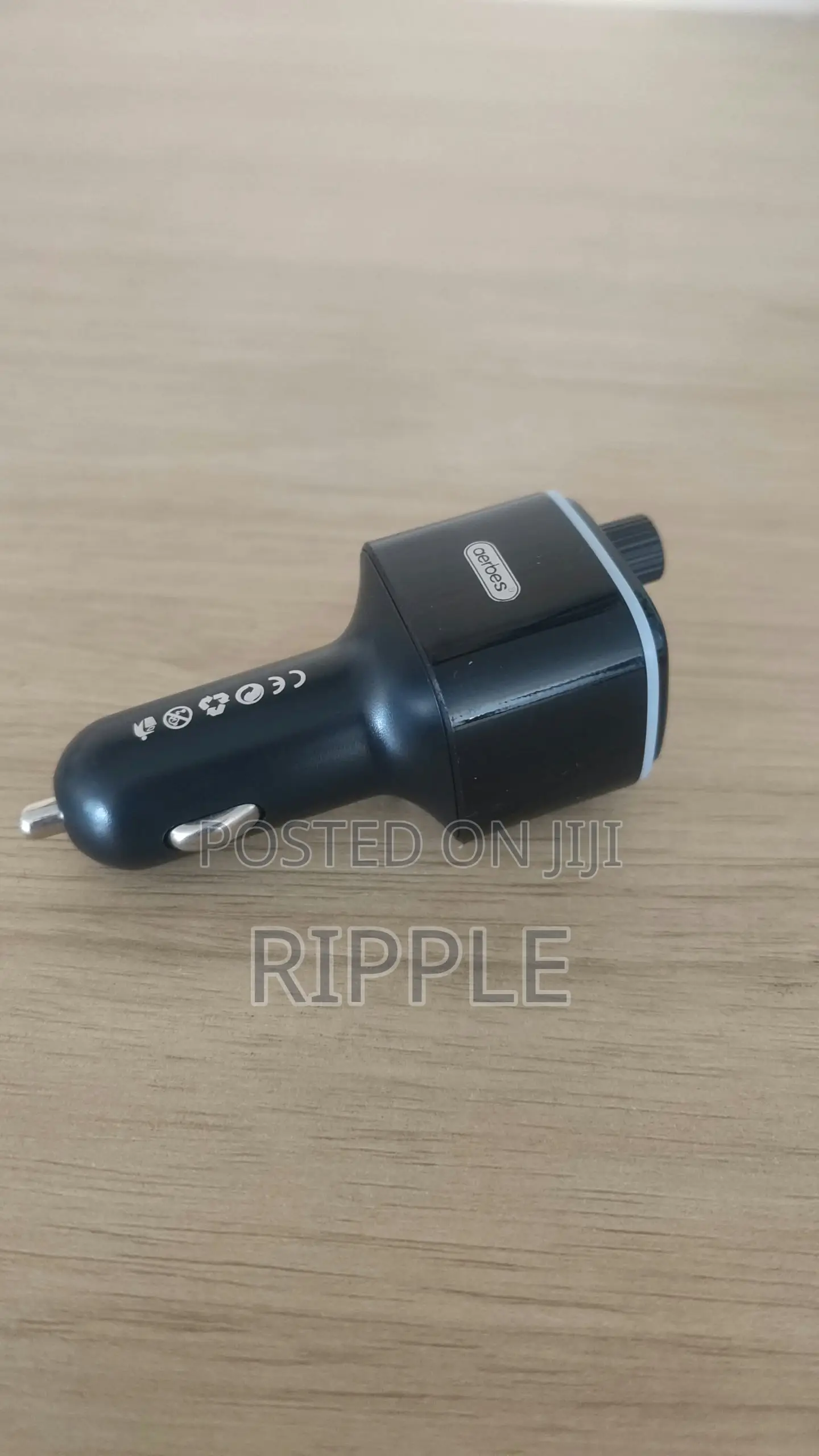 Bluetooth FM Car Transmitter With USB-C Fast Charging