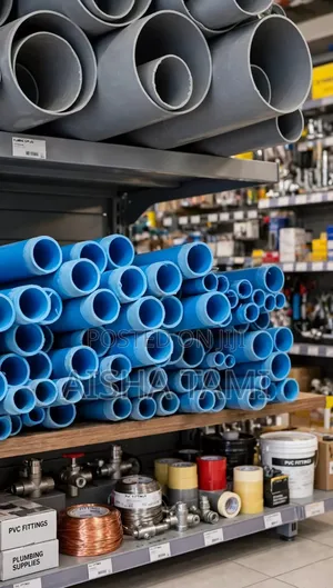 Blu PVC Water Pipes
