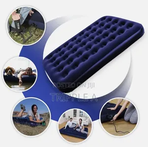 Inflatable Blue Premium Air Bed