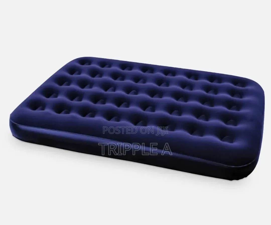 Inflatable Blue Premium Air Bed