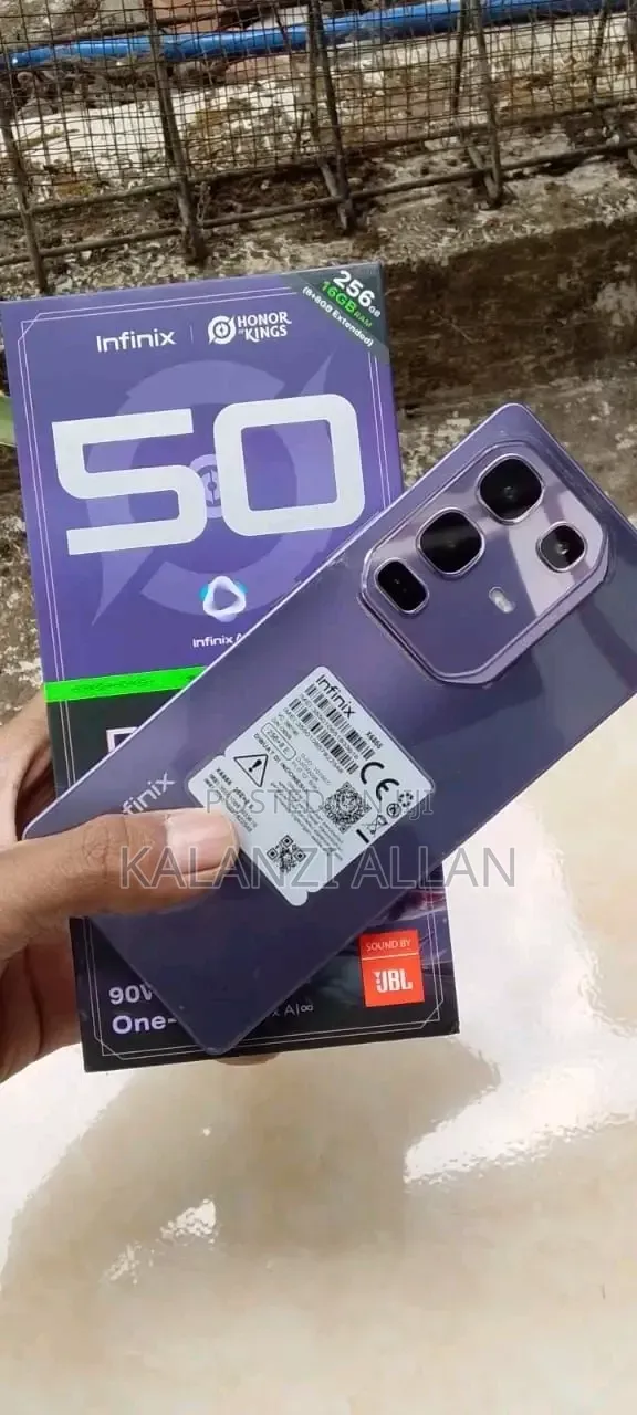 New Infinix Note 50 Pro 256 GB Purple