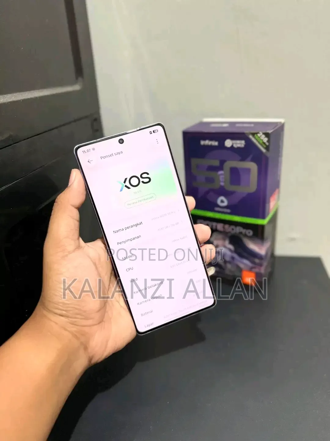 New Infinix Note 50 Pro 256 GB Purple