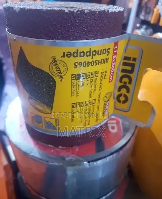 Ingco Industrial Sandpaper Roll