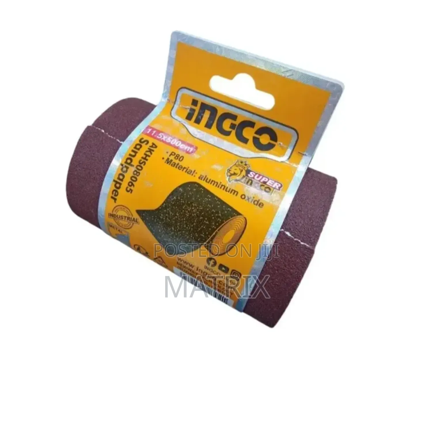 Ingco Industrial Sandpaper Roll