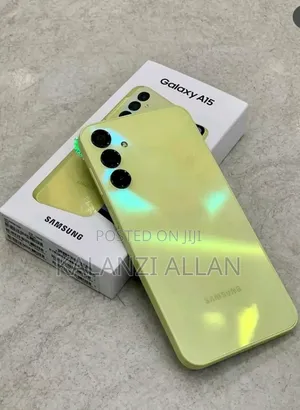 New Samsung Galaxy A15 5G 256 GB Yellow