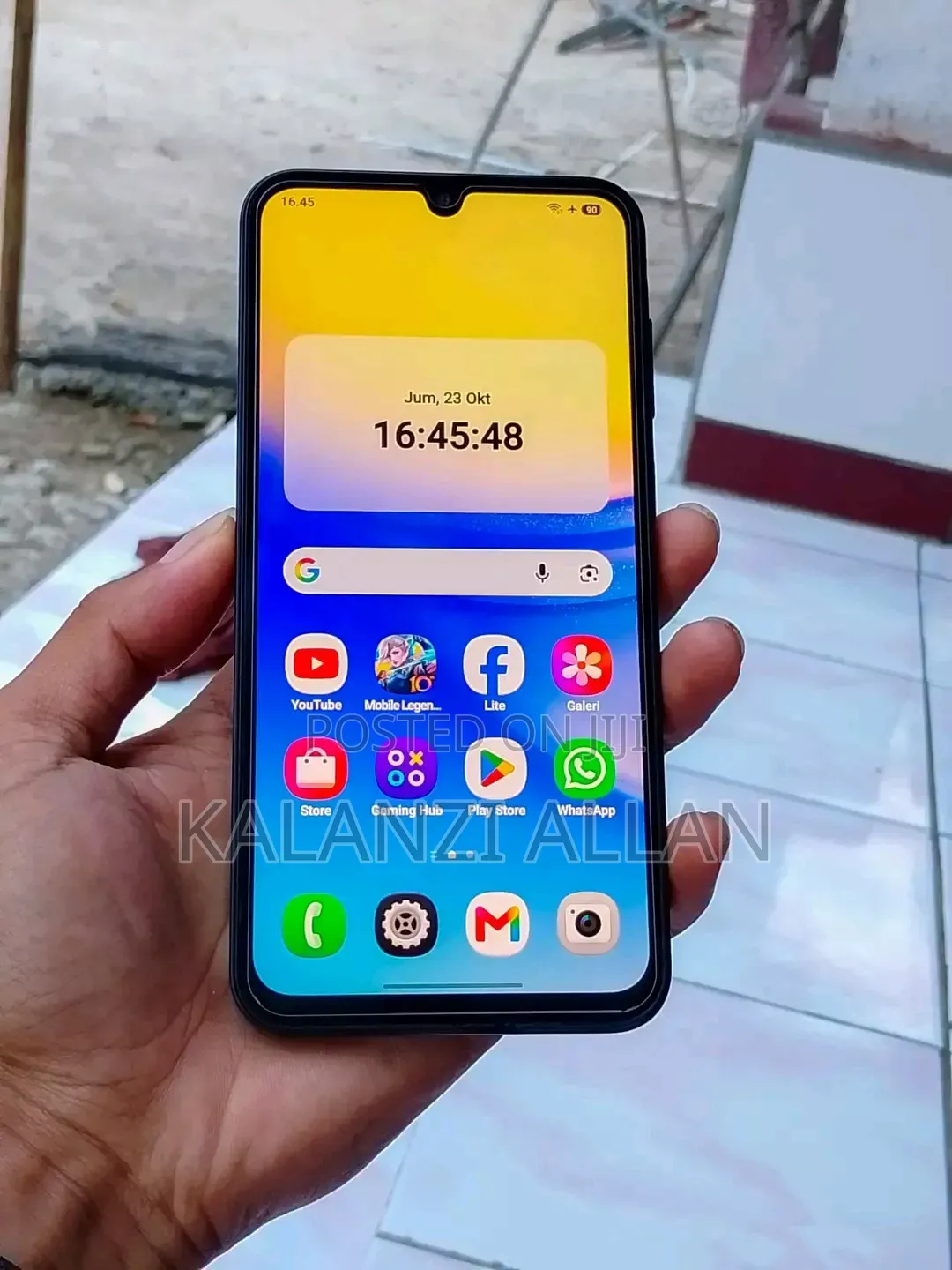 New Samsung Galaxy A15 5G 256 GB Yellow