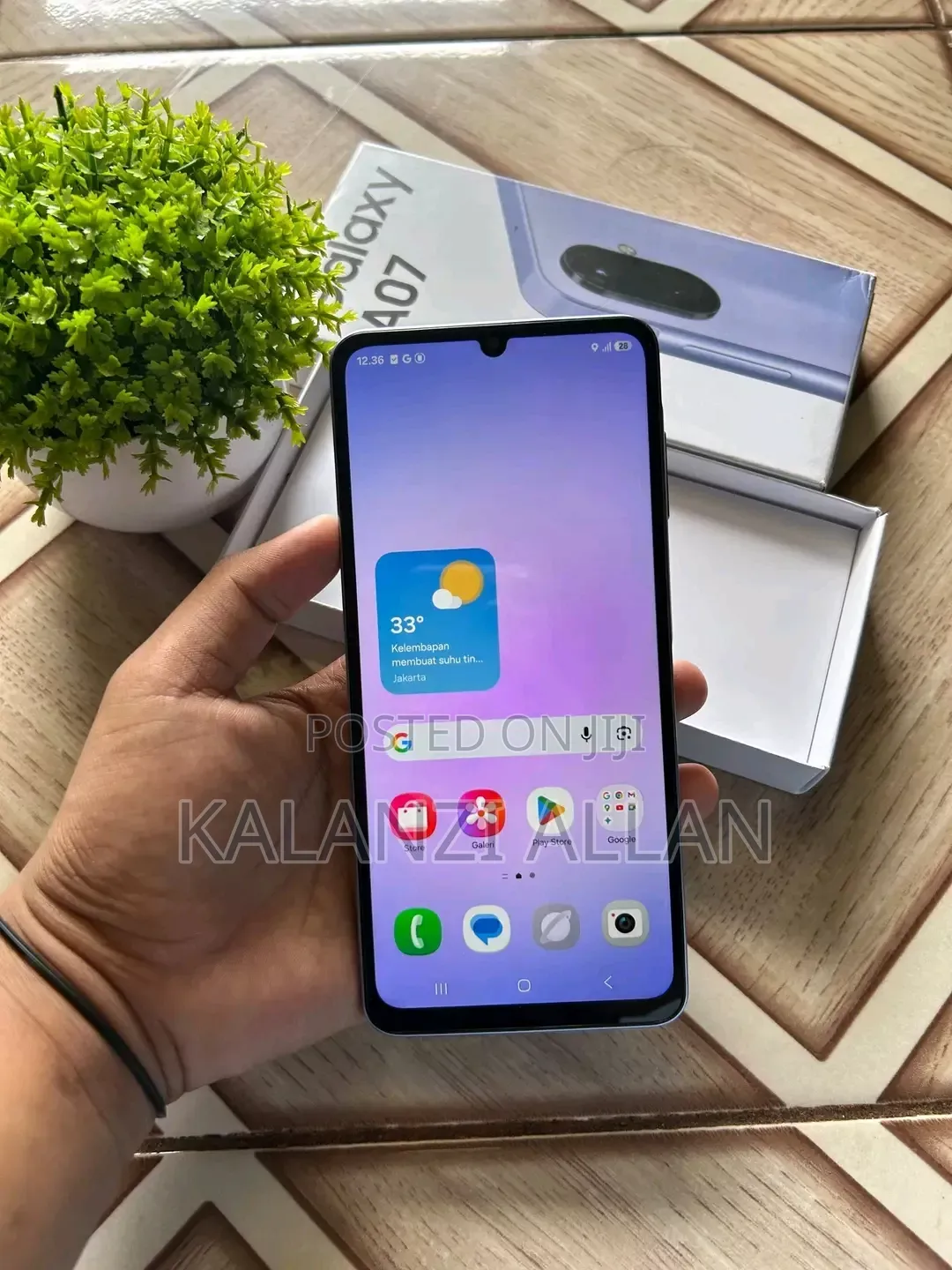 New Samsung Galaxy A07 5G 128 GB Purple