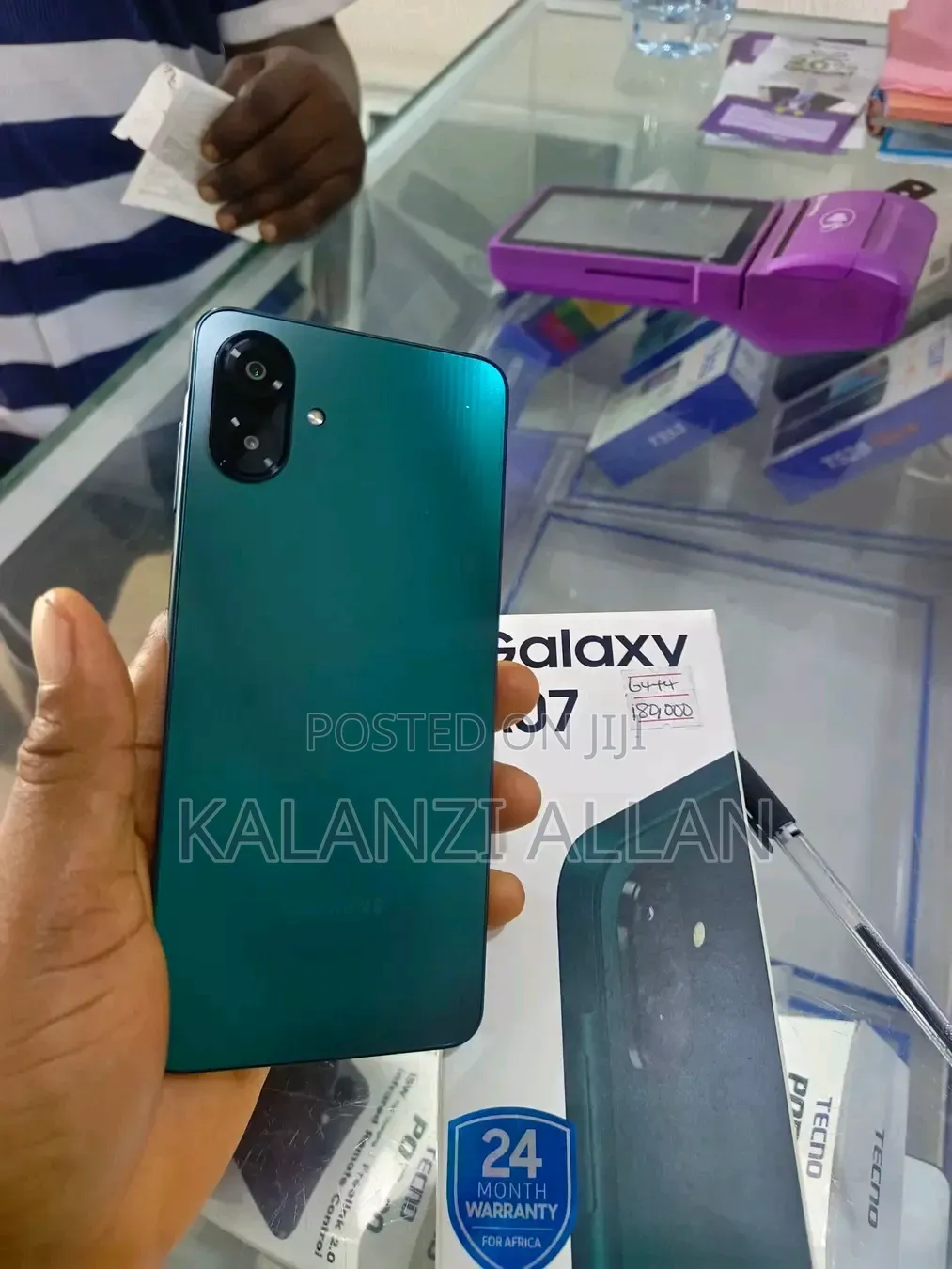 New Samsung Galaxy A07 5G 128 GB Green