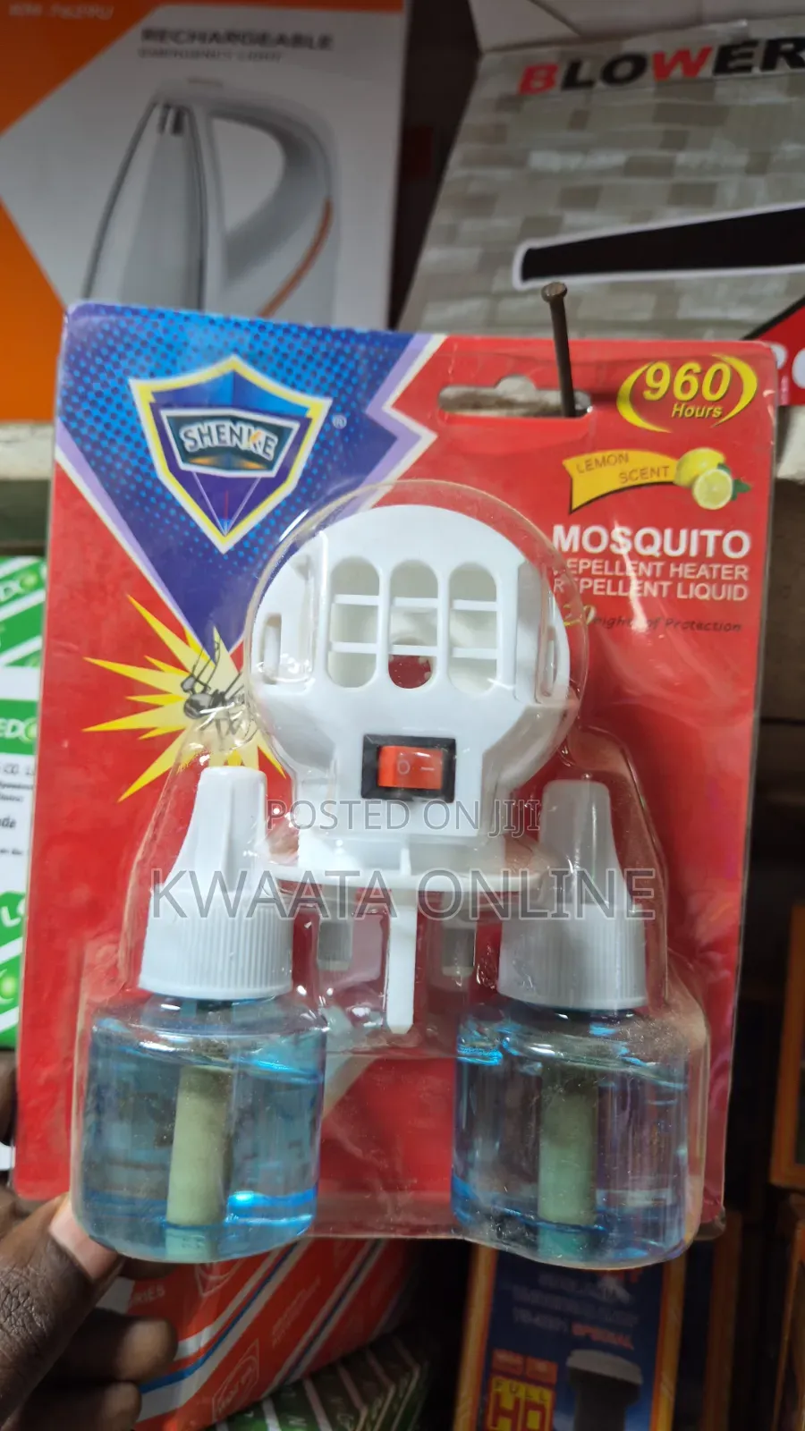 Shenke Electric Mosquito Repellent Double Kit - 960 Hours Protection