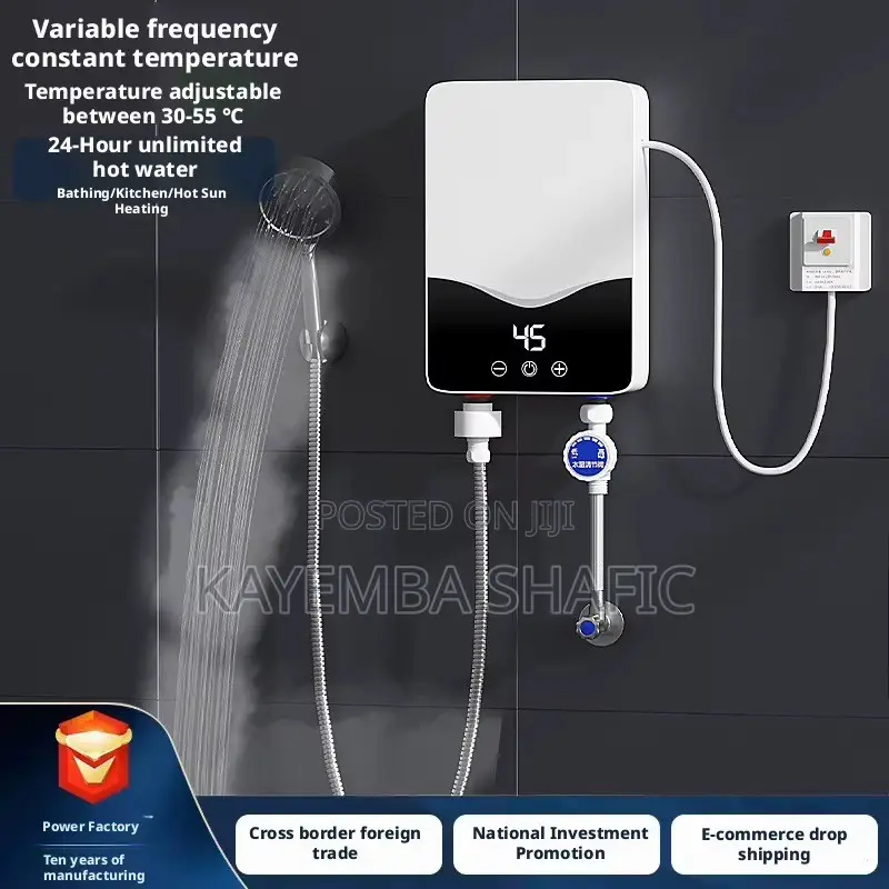 Brand New Sharb Tankless Instant Electric Water Heater 5500W