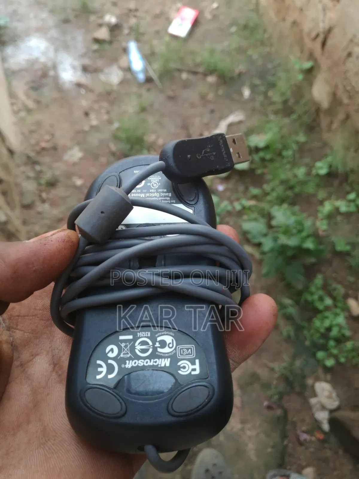 Microsoft Wired USB Mouse - Basic Optical - Working Perfectly