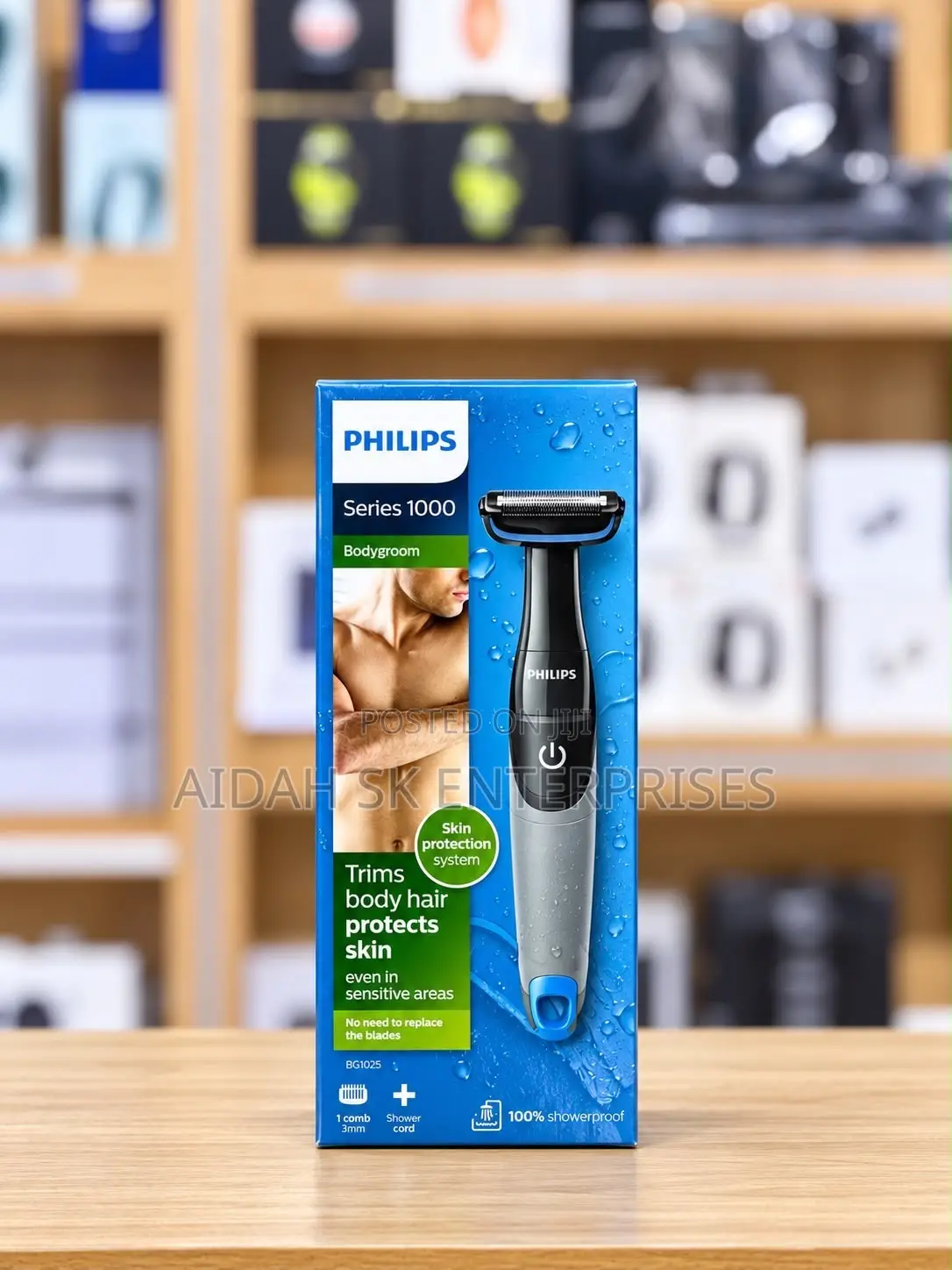 Philips Showerproof Body & Balls Trimmer BG1025