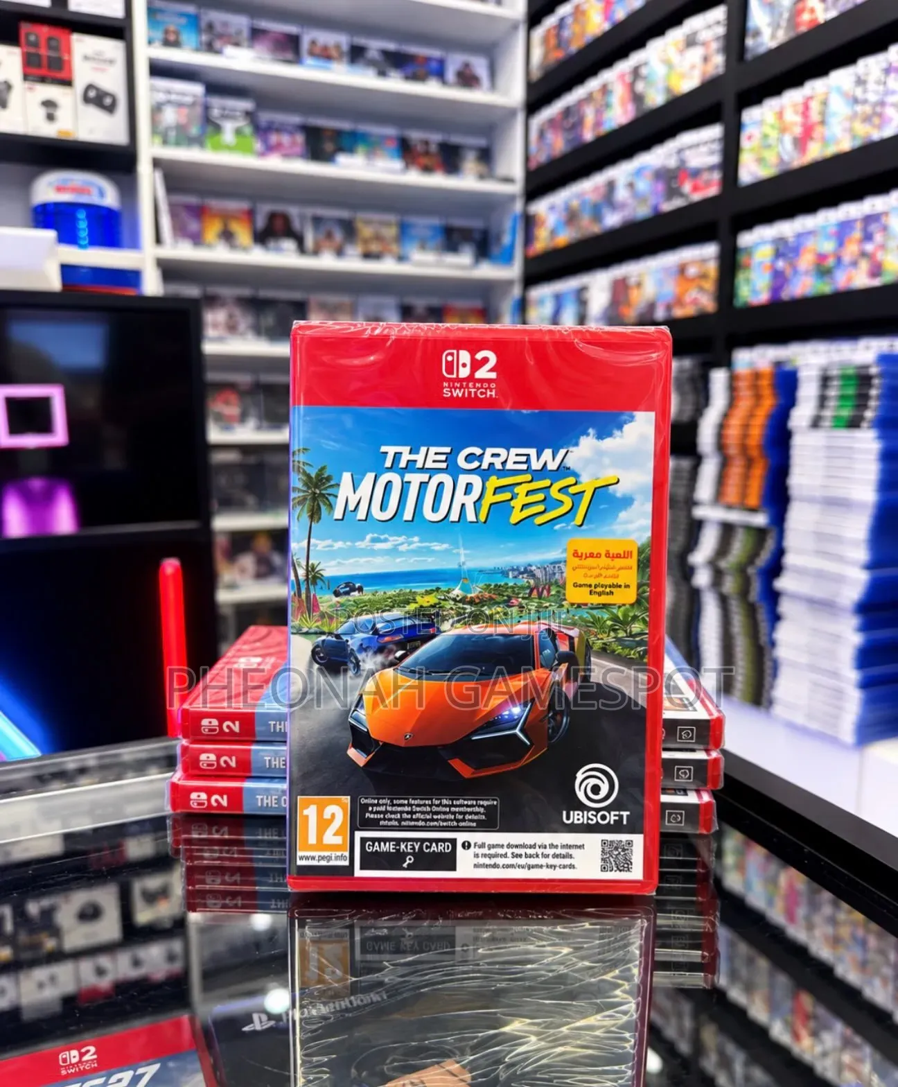 The Crew Motorfest Game Card for Nintendo Switch. The Best Racing Game