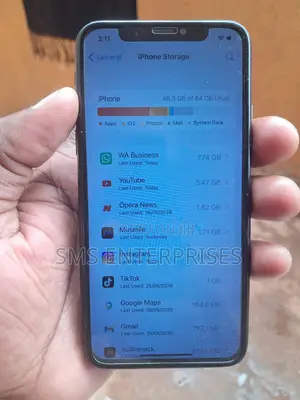 Apple iPhone X 64 GB Black