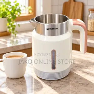 Hoffman Electric Milk Kettle With Stainless Steel Interior