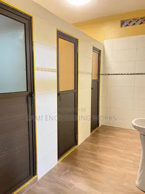 Aluminum Rust Free Bathroom Door