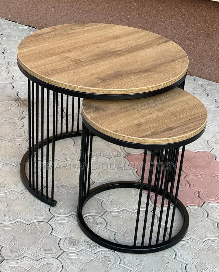 Centre Tables/Wood and Metal Center Table/Center Tables/Coffee Table 0