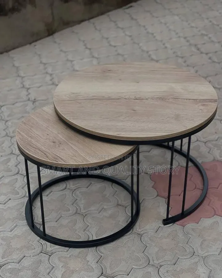 Centre Tables/Wood and Metal Center Table/Center Tables/Coffee Table 0