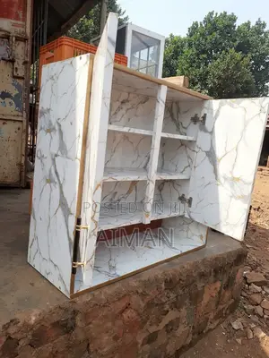 Premium Marble-Kitchen Storage Unit