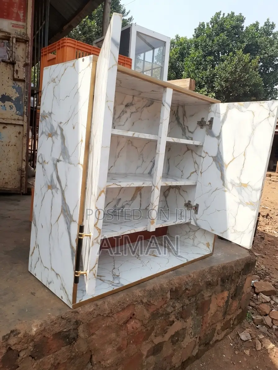 Premium Marble-Kitchen Storage Unit