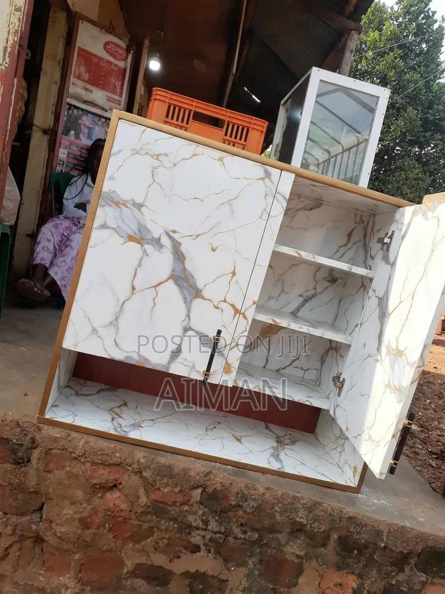 Premium Marble-Kitchen Storage Unit
