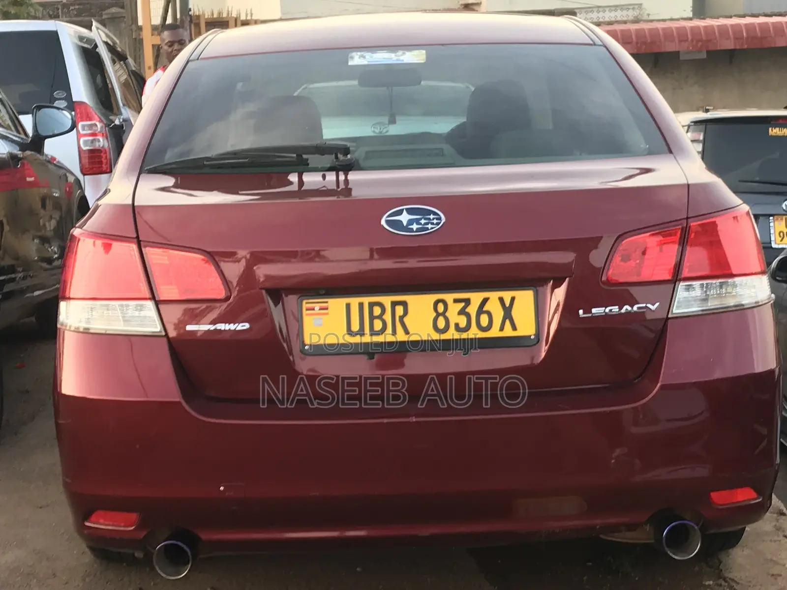 Subaru Legacy 2010 Maroon