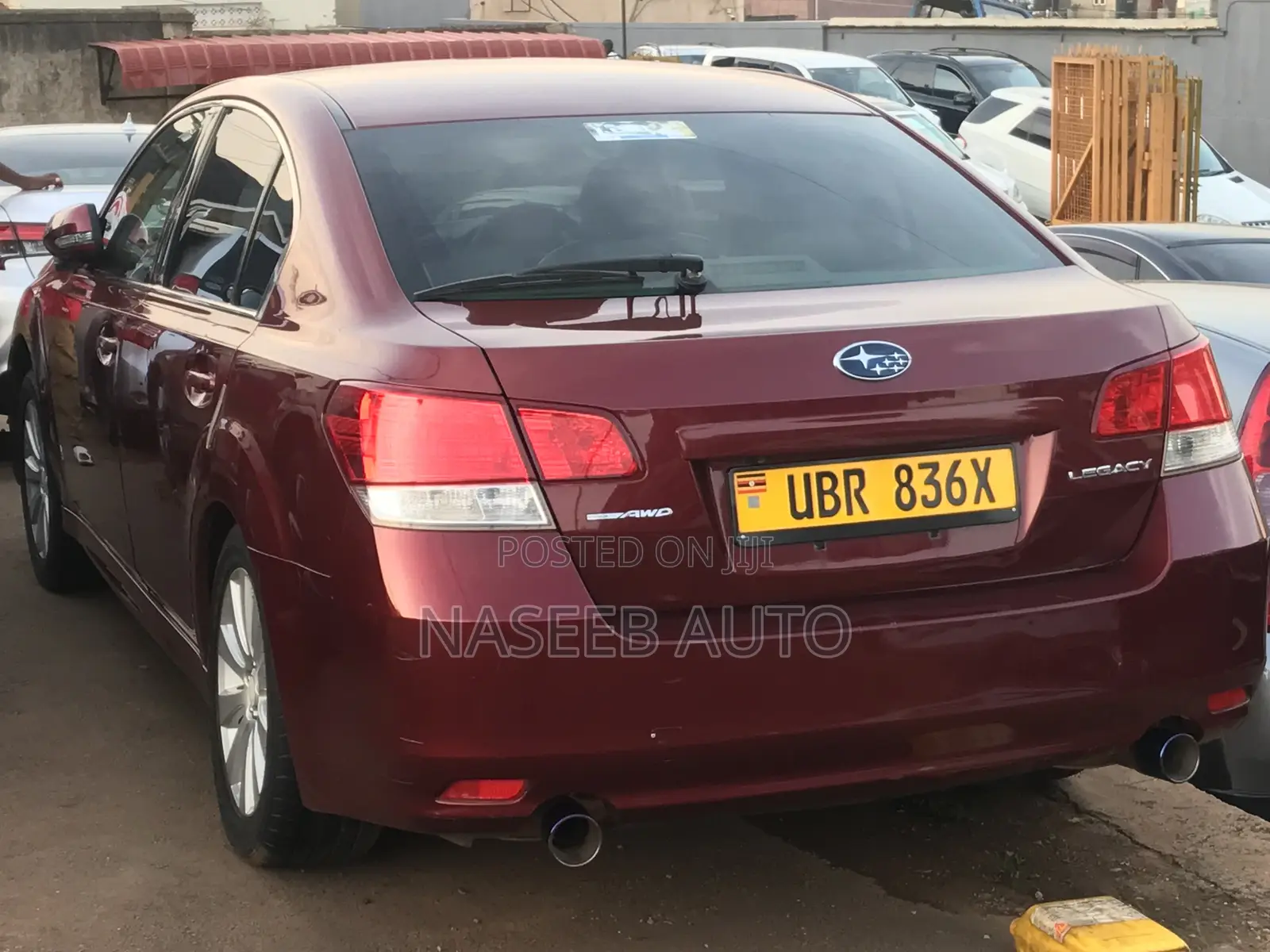Subaru Legacy 2010 Maroon