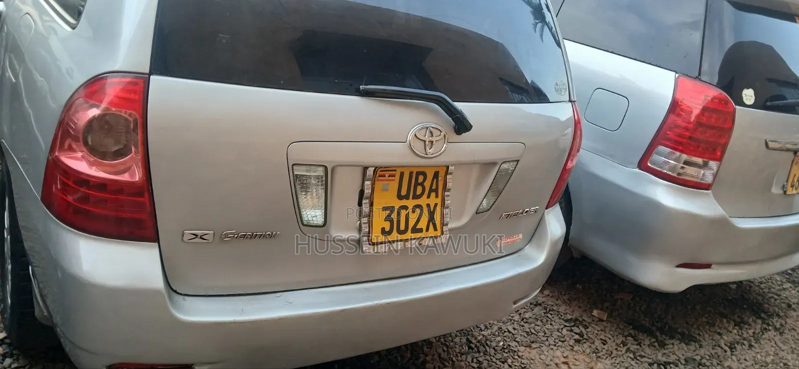 Toyota Corolla Fielder 2005 Silver