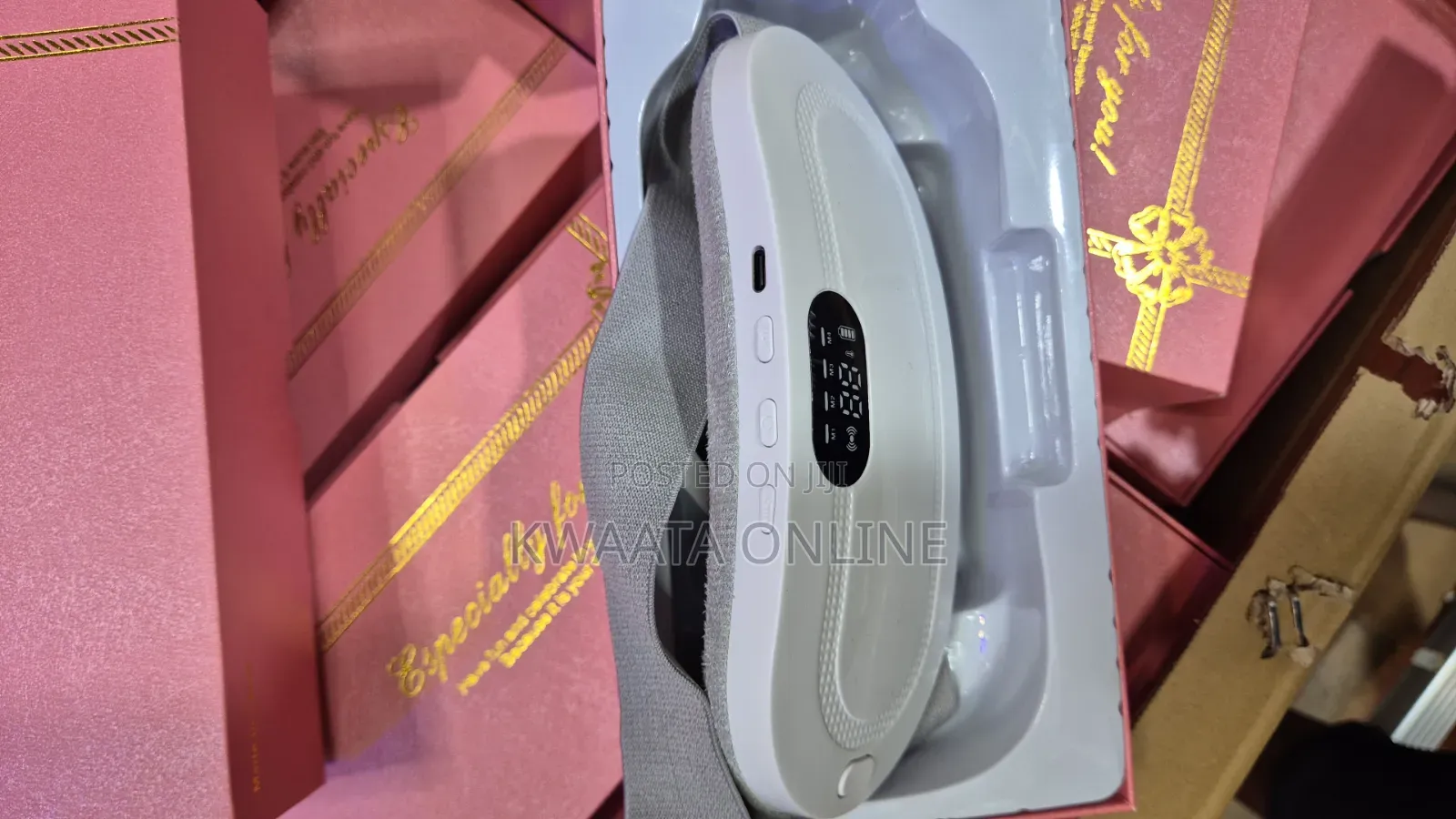MENSTRUAL CUP Heating Pad for Period Cramps, Belly Electric Heat Belt