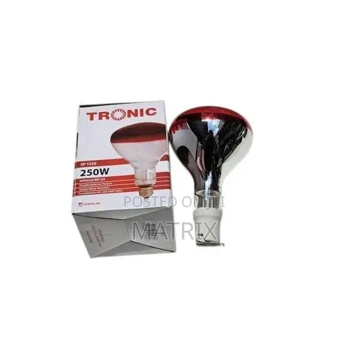 Heat Brooder Bulb for Poultry Brooding 250W Infrared