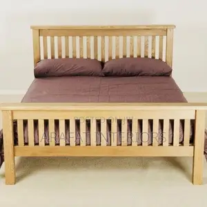 Solid Wood Double Single Bed Set