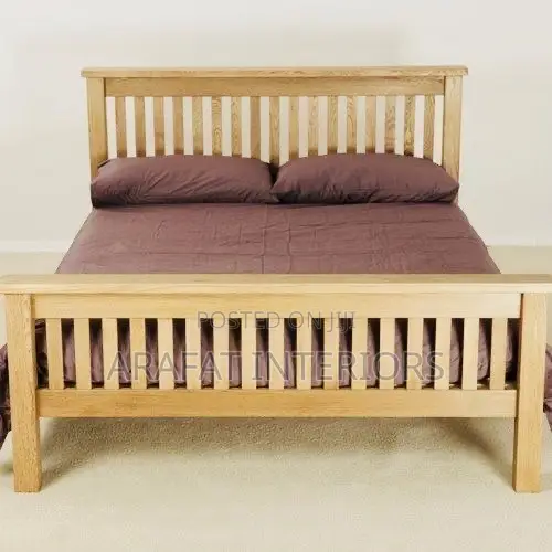 Solid Wood Double Single Bed Set