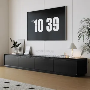 White TV Stand/Wall Unit TV Stands/Unit Tvstand Black