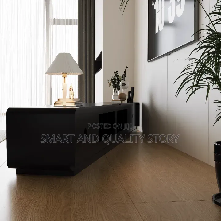 White TV Stand/Wall Unit TV Stands/Unit Tvstand Black