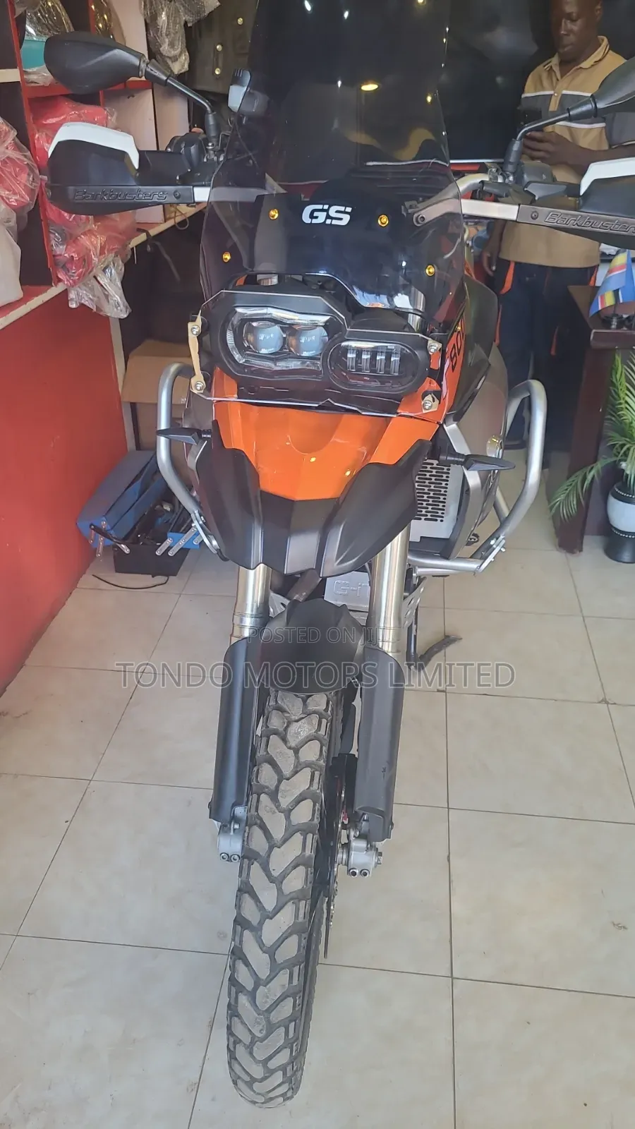 BMW F 800 GS 2020 Orange