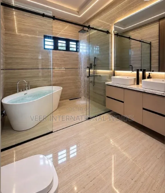 Luxury Bathroom Remodel | Jacuzzi, Vanity, Toilet | VEER