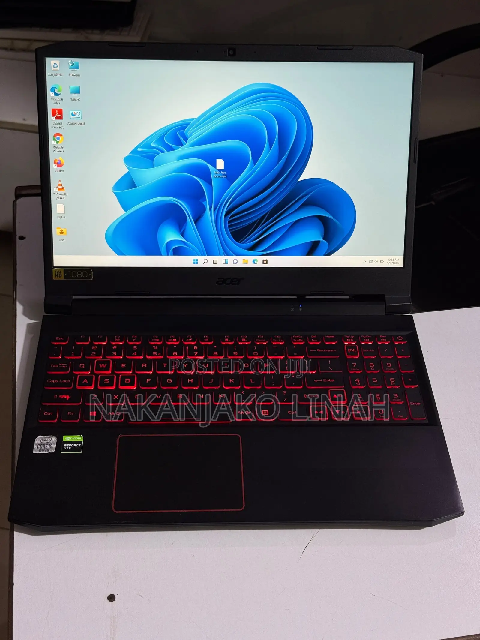 Laptop Acer Nitro 5 16GB Intel Core i5 SSD 512GB