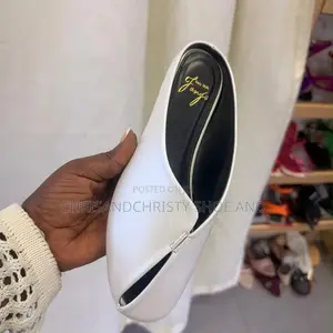Fanfa Italy Style Ladies Leather Mules