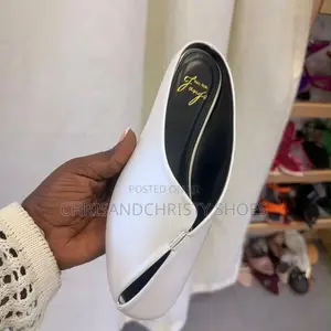 Fanfa Italy Style Ladies Leather Mules