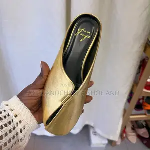 Fanfa Italy Style Ladies Leather Mules