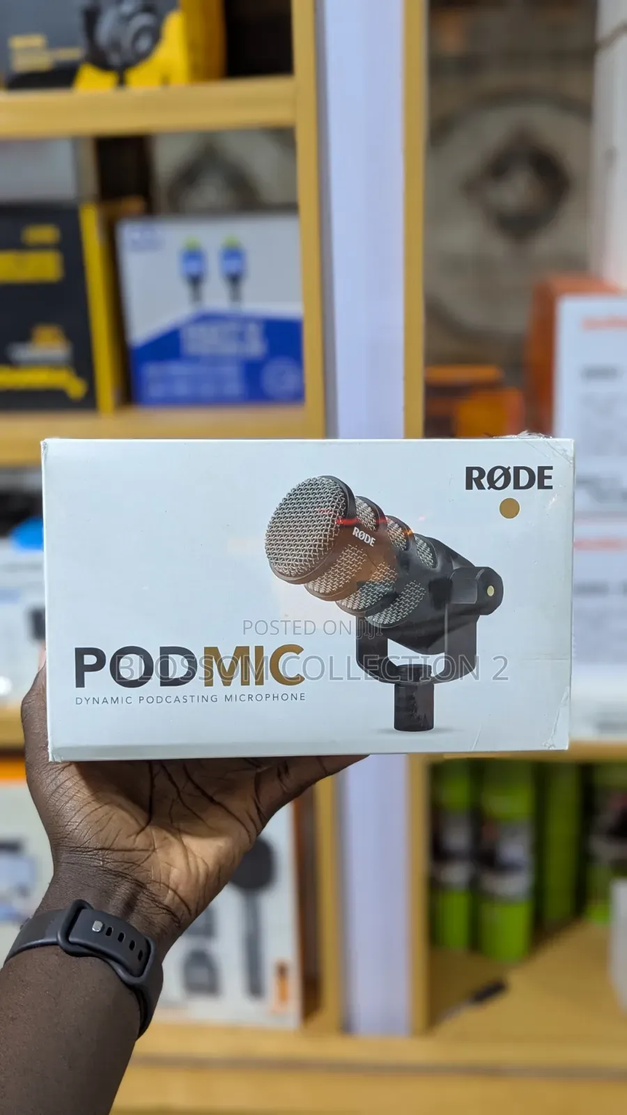 Rode Podmic Dynamic Broadcasting Microphone Pod Mic