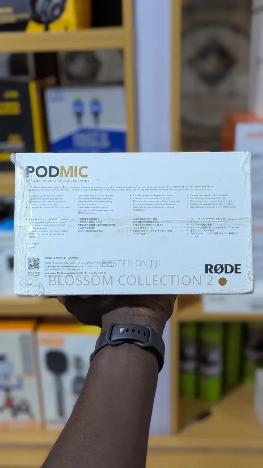 Rode Podmic Dynamic Broadcasting Microphone Pod Mic