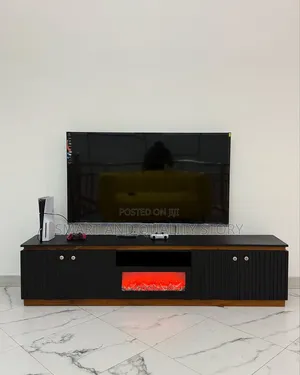 TV Stand/Media Tvstands TV/Bianca Wall Street Black