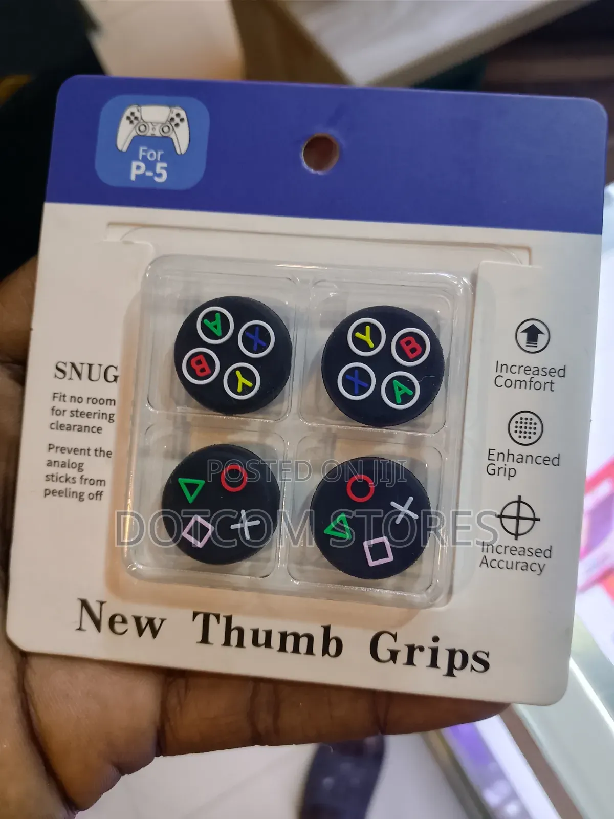 Set of 4-Piece SNUG New Thumb Grips