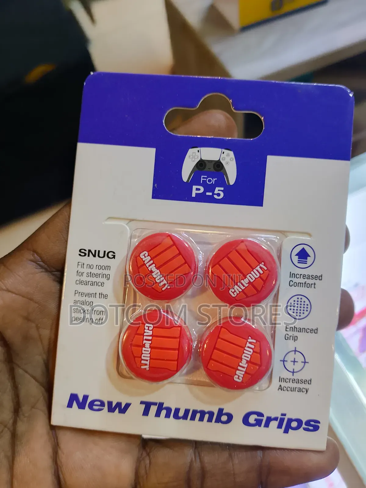 Set of 4-Piece SNUG New Thumb Grips