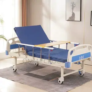Single Crank Abs Bed No Mattress With Casters